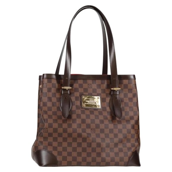 LOUIS VUITTON Damier Ebene Hampstead GM Tote Bag N51203 LV Auth am8539V - Picture 1 of 16